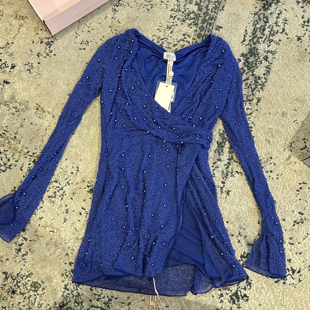 Purple Oh Polly dress